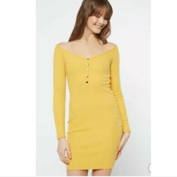 Rue21 Dresses & Skirts - Rue 21 Mustard Yellow Dress